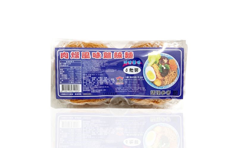 【附調味】肉燥風味 雞絲麵  4入裝
