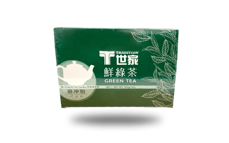 【T世家】鮮綠茶(易沖包)  100入