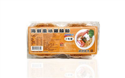 【附調味】海鮮風味 雞絲麵 4入裝