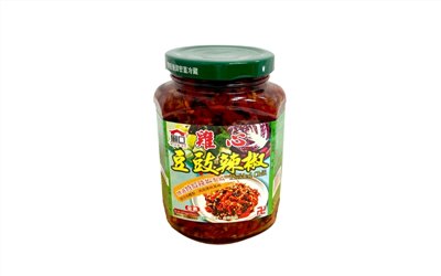 雞心 豆鼓辣椒  370g