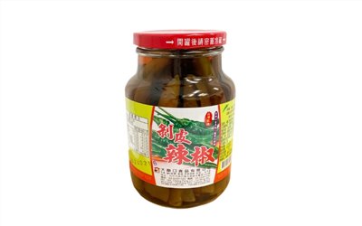 剝皮辣椒  650g