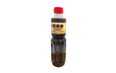 純正黑麻油  600g