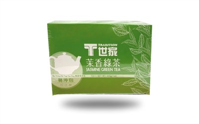 【T世家】茉香綠茶(易沖包)  100入