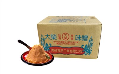 【業務用】大榮味噌 - 粗/細  3台斤(箱)